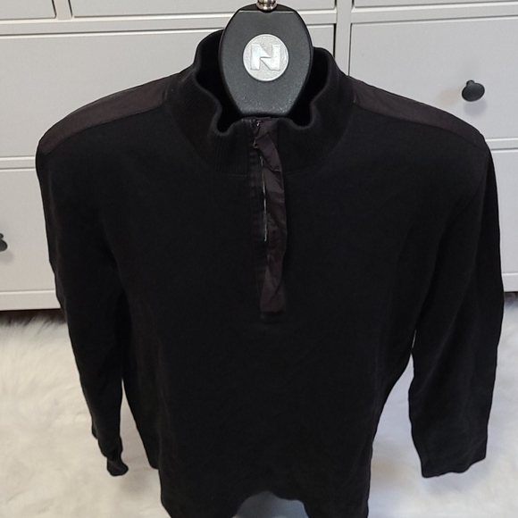 Hugo Boss Persano Quarter Zip Mockneck sweater xl - Picture 9 of 16
